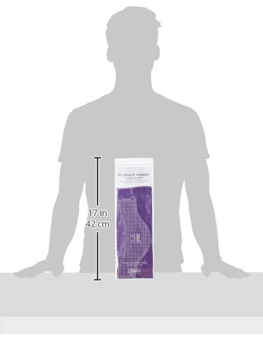 Handi Quilter, Inc Wave B Ruler Template