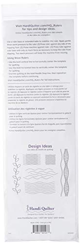 Handi Quilter, Inc Wave B Ruler Template