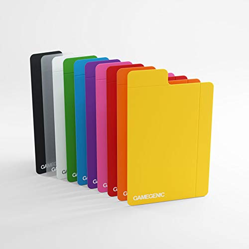 Gamegenic Flex Card Dividers Multi Color 10 Pack