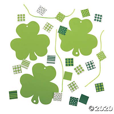 HANGING MOSAIC SHAMROCK CK