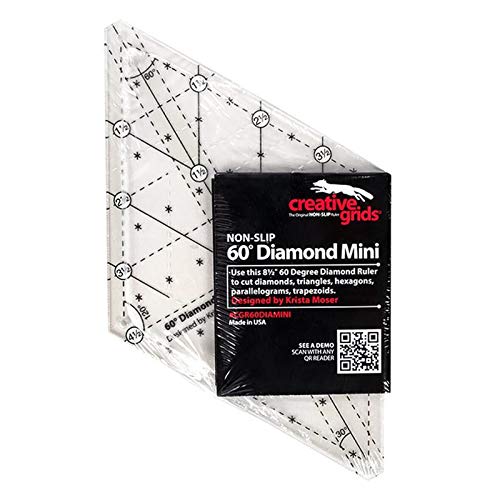 Creative Grids 60 Degree Mini Diamond Ruler