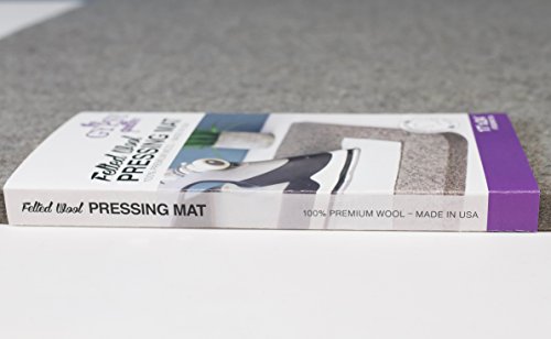 Wool Pressing Mat 17in x 24in x 1/2in Thick