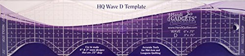 Handi Quilter, Inc. Wave Ruler D 6in & 3in