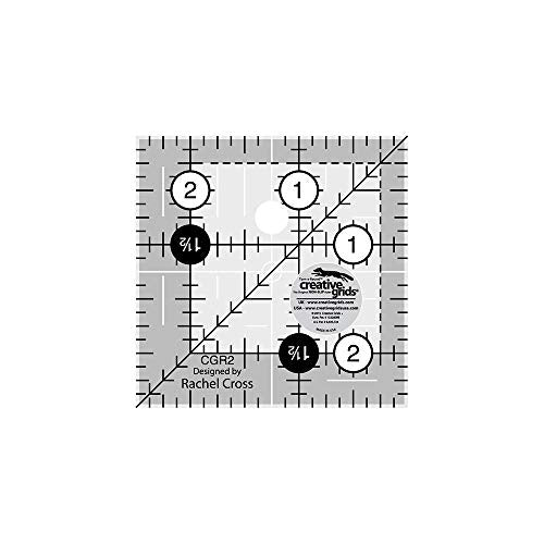 Creative Grids USA Creative Grids Quilt Ruler 2-1/2in Square