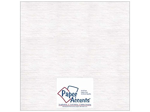 Paper Accents Chipboard 12 x 12 in. Extra Heavy White (25 Sheets)