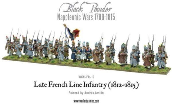 Black Powder - Late French Line Infantry (1812-1815)