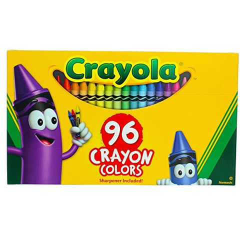 96 ct. Crayons - Non-Peggable