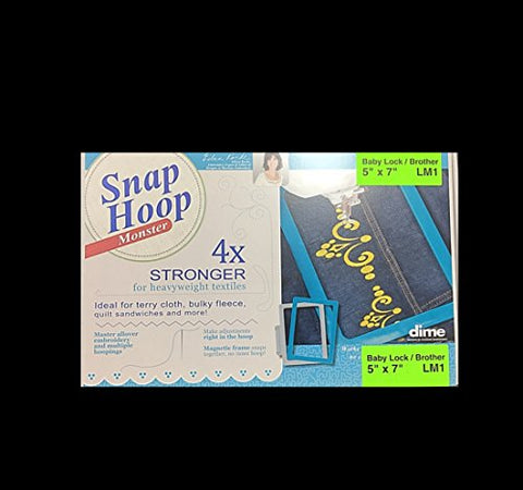 Snap Hoop Monster 5" X 7"