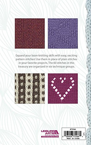 Leisure Arts Loom Knit Stitch Dictionary Bk