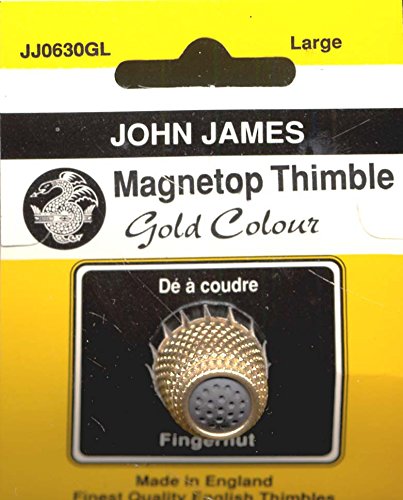 John James Magnetop Thimble Gold Large