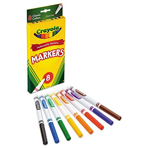 8 ct. Classic, Fine Line, ColorMax Markers