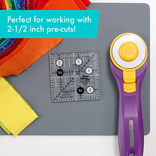 Creative Grids USA Creative Grids Quilt Ruler 2-1/2in Square
