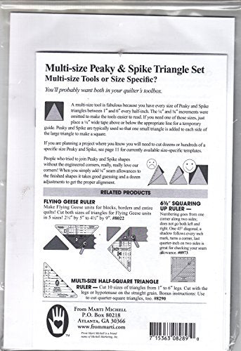Michell Marketing Peaky and Spike Multiple Size Rulers