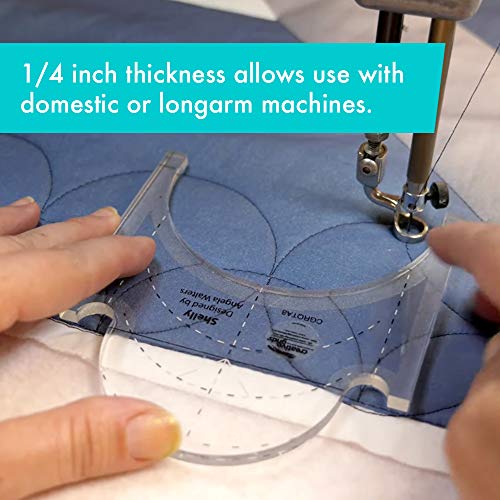 Creative Grids Machine Quilting Tool Shelly
