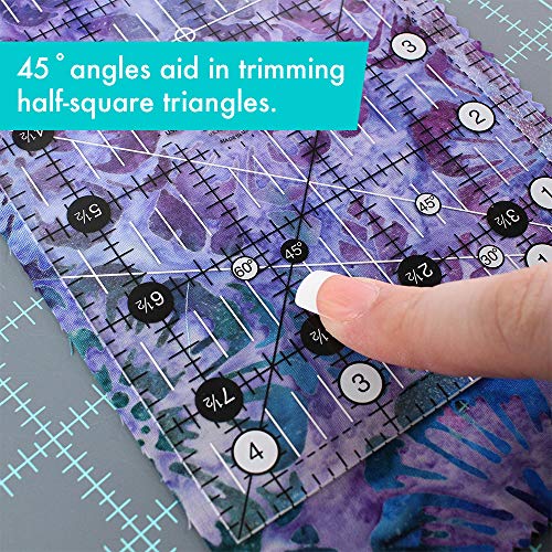 Creative Grids Quilt Ruler 4-1/2in x 8-1/2in