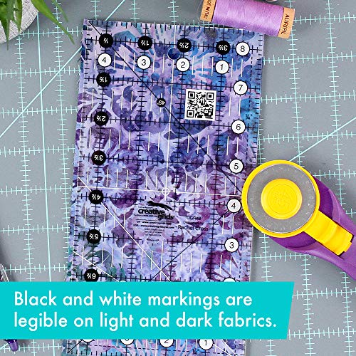 Creative Grids Quilt Ruler 4-1/2in x 8-1/2in