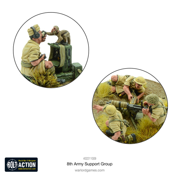 Bolt Action: British 8th Army Support Group