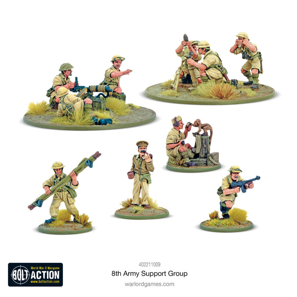 Bolt Action: British 8th Army Support Group