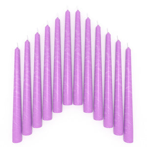 Lavender Taper Candles