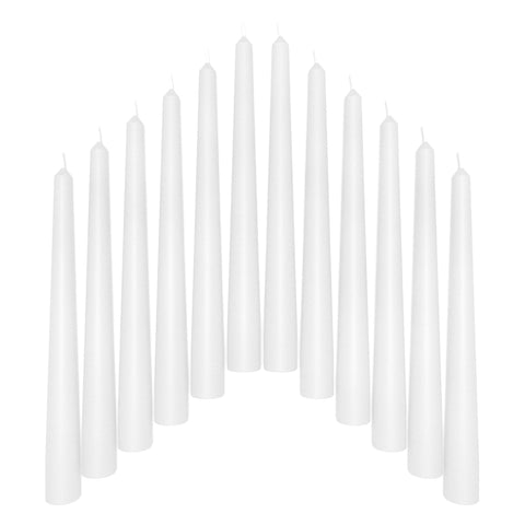 White Taper Candles
