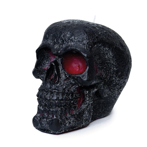 CANDWAX Black Big Skull Candle