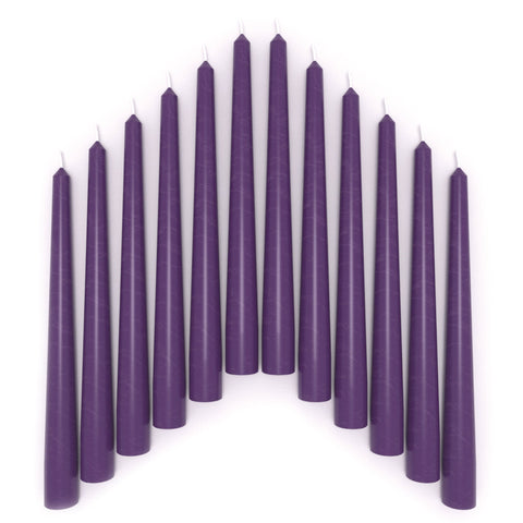 Purple Taper Candles