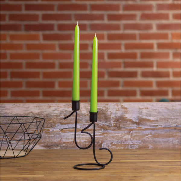 CANDWAX Olive Taper Candles