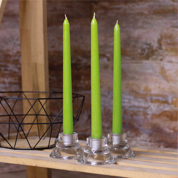 CANDWAX Olive Taper Candles