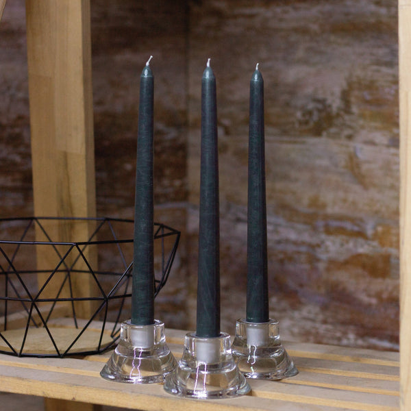 CANDWAX Dark Gray Taper Candles