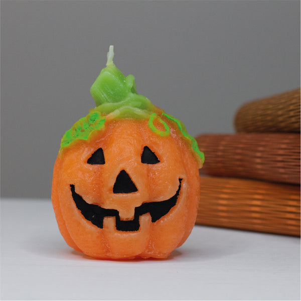 CANDWAX Jack O'Lantern Candles - 3 PCS