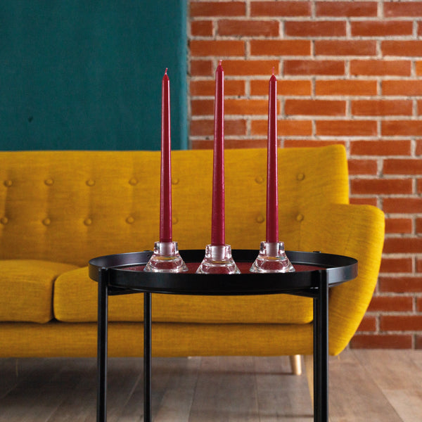 CANDWAX Bordeaux Taper Candles