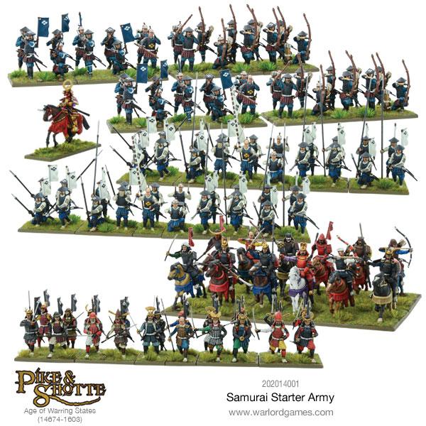 Pike & Shotte Warlord Games, Samurai Starter Army