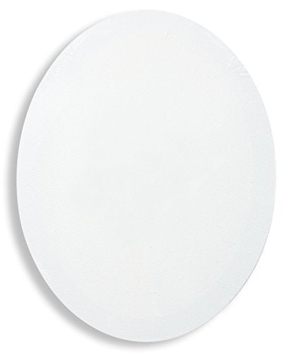 Fredrix 11 by 14-Inch Oval Stretched Canvas