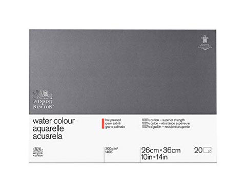 W&N Professional Water Colour Block 140lb HP - 10x14"