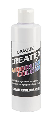 Createx Colors 5212-08 Paint for Airbrush, 8 oz, Opaque White