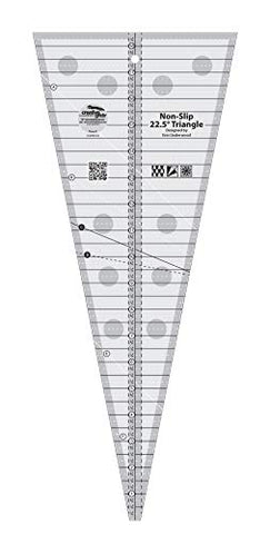 Creative Grids USA Creative Grids 22.5 Degree Triangle Quilt Ruler