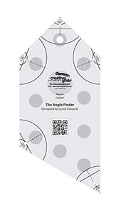 Creative Grids Angle Finder - Binding Tool and Quilting Ruler Template CGRAF
