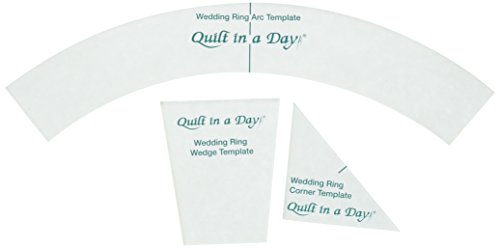 Quilt In A Day Double Wedding Ring Templates (3 Pack)