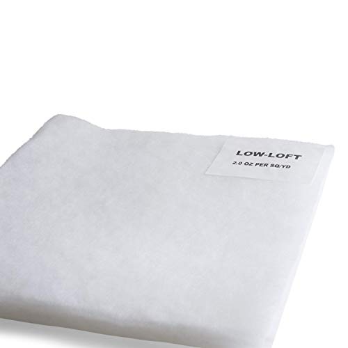 Low Loft Batting Fairfield Poly-Fil Low-Loft Batting 72x90” Twin