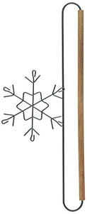 12in Snowflake With Dowel