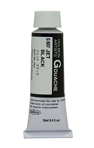 DESIGNERS GOUACHE 15ML JET BLACK