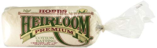 Hobbs HL45 Batting Heirloom Premium Cotton Blend, 45" x 60"
