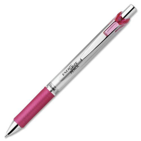 Pentel EnerGize Automatic Mechanical Pencil Trim, 0.5 mm Lead Size - Pink Barrel - 1 Each (PL75P)