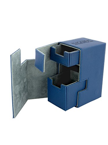 Ultimate Guard Deck Case Flip N Tray 80+ Standard Xenoskin Blue