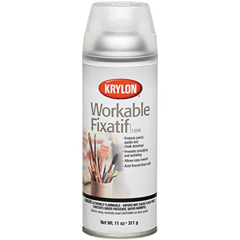 Workable Fixatif Aerosol Spray