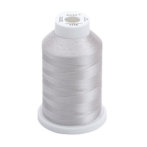 Sulky Of America 268d 40wt 2-Ply Rayon Thread, 1500 yd, Silver Grey