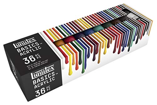 BASICS Acrylic Color 36 Tube Set