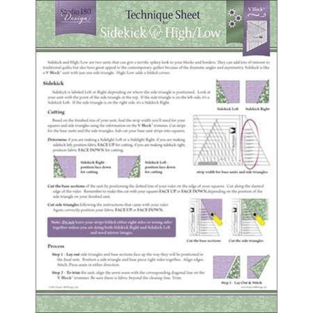 Sidekick & High/Low Technique Sheet