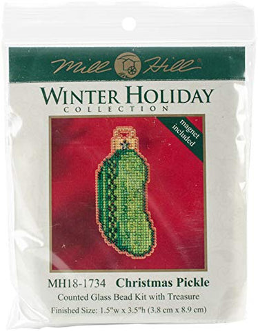 COUNTED CROSS STITCH PICKLE