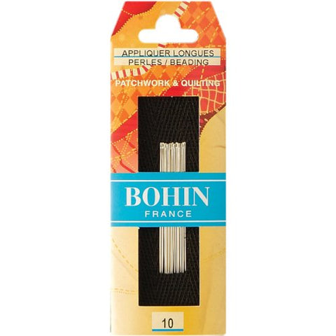 Bohin Applique Long / Beading Needles Size 10